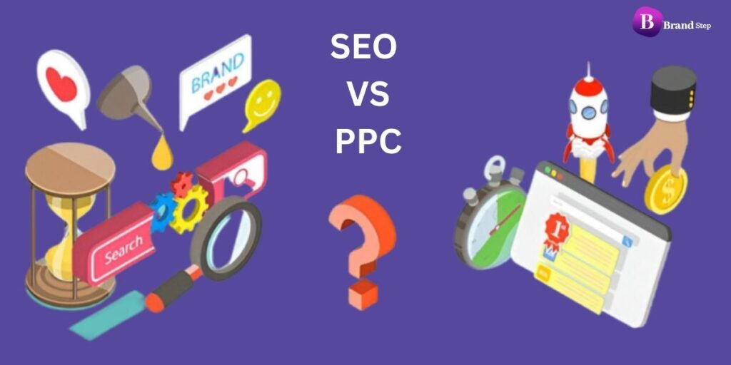 difference between seo and ppc, seo vs ppc